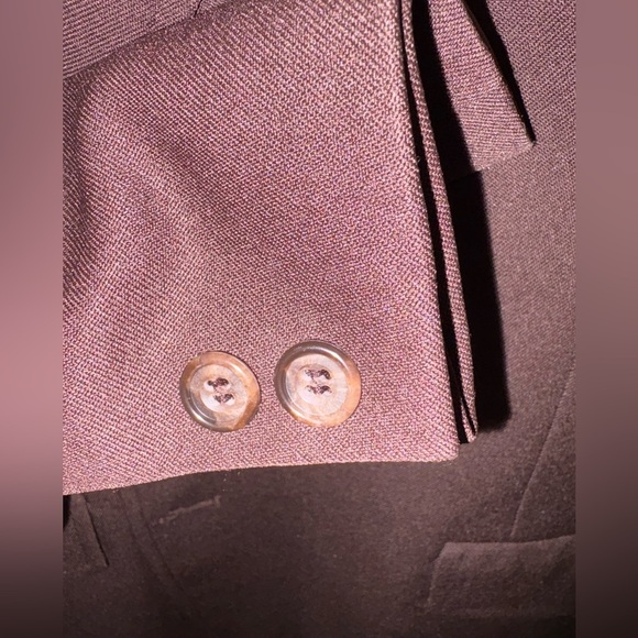 Circle S Western Wear Blazer-chocolate brown size 42L - Picture 6 of 6
